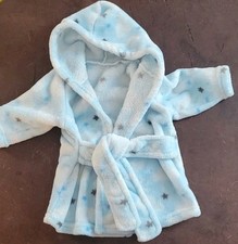 Baby bathrobe blue for sale  Sandia