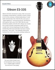 1958 Gibson ES-335 + 1968 Gibson ES-335 bloco incrustações artigo de história da guitarra comprar usado  Enviando para Brazil