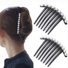 2 piezas de accesorios vintage con clip para cabello negro perla para mujeres niñas segunda mano 2 piezas de accesorios vintage con clip para cabello negro perla para mujeres niñas segunda mano  Embacar hacia Mexico