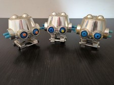 VINTAGE 3X RADZIECKI ROBOT KOSMICZNY ZABAWKA POGOT "ROBIK" WIND UP ZSRR CCCP na sprzedaż  PL