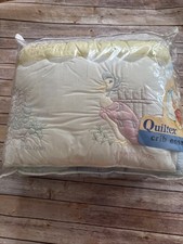 Conjunto de 5 peças de edredom Quiltex Beatrix Potter babado empilhador de fraldas peter, usado comprar usado  Enviando para Brazil