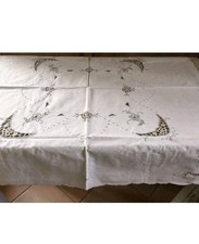 Tovaglia quadrata cotone usato  Varese