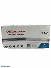Cartucho de toner laser Office Depot novo na caixa compare com HP12A comprar usado  Enviando para Brazil