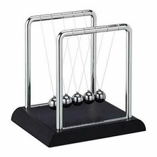Relaxdays wahadło kulkowe Newton do biurka i biura 5 kul, metal, używany na sprzedaż  PL