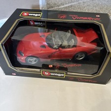 Burago dodge viper for sale  WALSALL