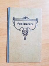 Familienstammbuch 1920 familie gebraucht kaufen  Ludwigsburg