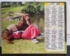 Calendrier almanach oberthur d'occasion  Brouzet-lès-Alès