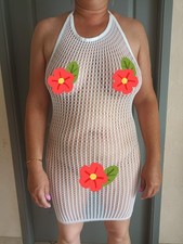Robe sexy maille d'occasion  Salles