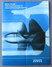Antigo 1988 Volvo Penta Sterndrive Duoprop Motor Marine Folheto Características Especificações comprar usado  Enviando para Brazil