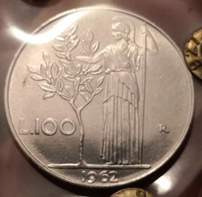 Moneta 100 lire usato  Olbia