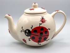 Ladybug teapot white for sale  Farmingville