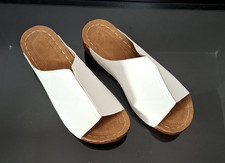 ladies white leather mules for sale  DUNFERMLINE