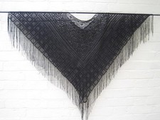 Black lace top for sale  SOUTH CROYDON
