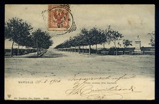 Cartolina marsala viale usato  Ragusa