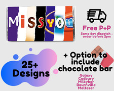 Birthday chocolate bar for sale  PRESTON