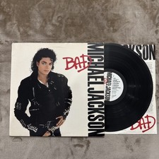 Michael Jackson Bad Vinyl 1ST 1987 OE40600 Original LP EX Gatefold Funk Soul Pop comprar usado  Enviando para Brazil