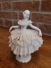 Statuetta ceramica ballerina. usato  Carpi