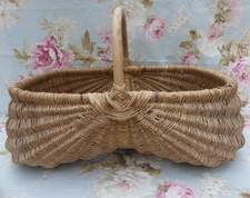 Ancien panier osier d'occasion  France