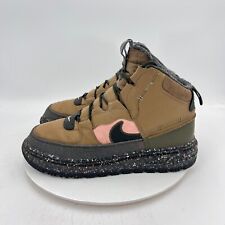Tênis de caminhada Nike Air Force 1 bota masculina tamanho 11 DD0747-300 marrom alga rosa tornozelo, usado comprar usado  Enviando para Brazil