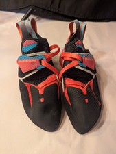 Tênis de Escalada Feminino La Sportiva Theory S Preto/Hibisco Tamanho 8.5 Novo comprar usado Tênis de Escalada Feminino La Sportiva Theory S Preto/Hibisco Tamanho 8.5 Novo comprar usado  Enviando para Brazil