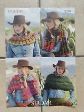 Sirdar indie scarf for sale  BOLTON