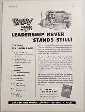 1949 print gray for sale  Sterling Heights