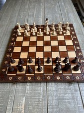 Ambassador wooden chess for sale  Valparaiso