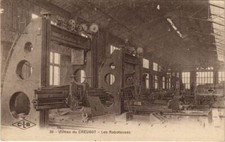Cpa creusot raboteuses d'occasion  Expédié en Belgium