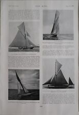 1904 print sailing for sale  YORK