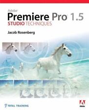 Adobe Premiere Pro 1.5 Studio Techniques by Rosenberg, Jacob comprar usado  Enviando para Brazil