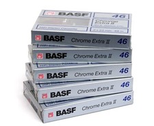Audiocassette basf chrome usato  Vignate