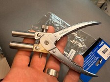 Alicate paralelo médio Wubbers 14mm e 12mm redondo formando PLIER122C excelente novo comprar usado  Enviando para Brazil