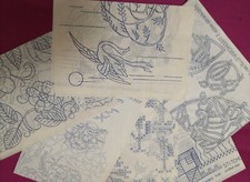 Embroidery transfers issued for sale  TODMORDEN