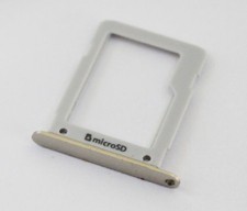 Usado, Bandeja de suporte de cartão micro SD dourada de substituição fabricante de equipamento original Samsung Galaxy A9 Pro SM-A9100 comprar usado  Enviando para Brazil