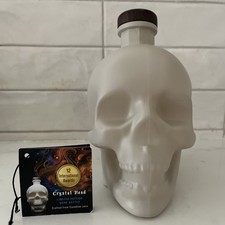 Crystal Head Vodka SKULL garrafa vazia edição limitada BONE 750 ml Halloween, usado comprar usado Crystal Head Vodka SKULL garrafa vazia edição limitada BONE 750 ml Halloween, usado comprar usado  Enviando para Brazil