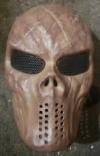 Máscara facial completa externa Master Skull Skeleton Airsoft paintball BB metal mesheyes comprar usado  Enviando para Brazil