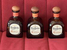 Usado, 3 Don Julio REPOSADO Garrafa de Tequila com Tampo de Cortiça 750 ml Garrafa Coleção Vazia comprar usado  Enviando para Brazil