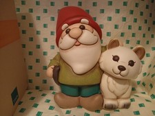 Gnomo con lupo usato  Fermo