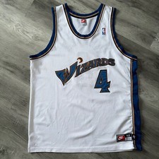 Camiseta CHRIS WEBBER Washington Wizards 52 XXL 2XL Nike autêntica vintage anos 90 NBA comprar usado  Enviando para Brazil