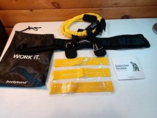 Equipamento de exercício de treino Bootyband vem com cinto, 3 bandas de loop e original. Bolsa comprar usado  Enviando para Brazil