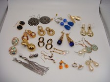 Lot pairs earrings for sale  Manasquan