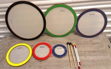 6 baterias de mão Remo Sound Shape usadas com baquetas.🥁 comprar usado  Enviando para Brazil