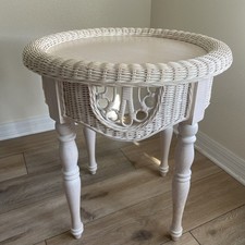 Vtg round wicker for sale  Ruskin
