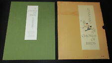A CHORUS OF BIRDS UTAMARO Accordion Style Book w/ Slipcase 1981, usado comprar usado A CHORUS OF BIRDS UTAMARO Accordion Style Book w/ Slipcase 1981, usado comprar usado  Enviando para Brazil