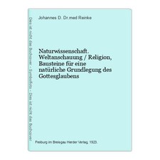 Naturwissenschaft weltanschauu gebraucht kaufen  Aarbergen
