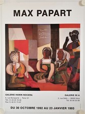 Affiche max papart d'occasion  La Courtine