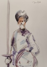 Jose trujillo watercolor for sale  Tucson
