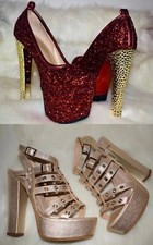Plateau high heels gebraucht kaufen  Göppingen