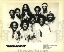 1982 Press Photo Membros do grupo de canto Bar Kays no Charlotte Coliseum, usado comprar usado  Enviando para Brazil