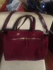 Borsa camoscio mango usato  Italia